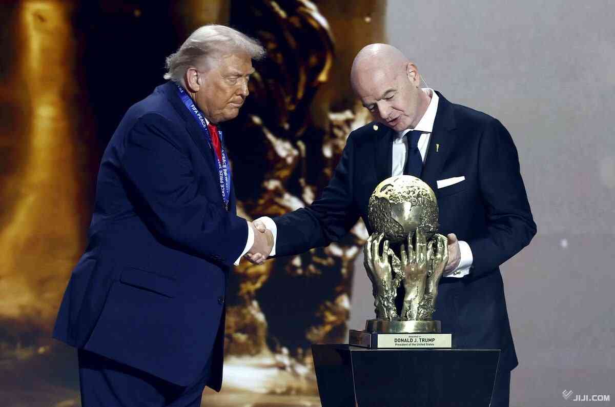 トランプ氏に平和賞　抽選会場で発表―ＦＩＦＡ：時事ドットコム