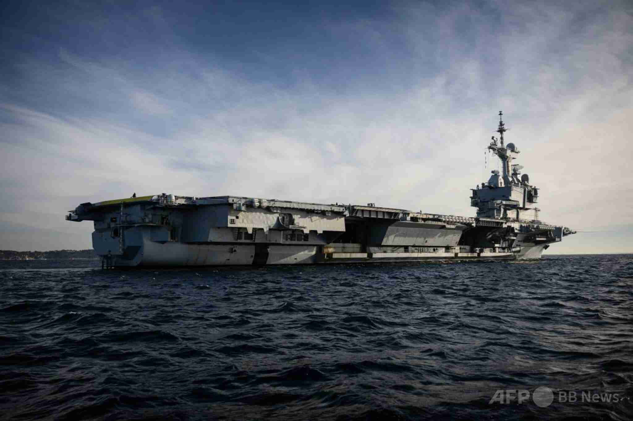 フランス、東地中海に原子力空母「シャルル・ドゴール」派遣 中東での紛争拡大受け（ＡＦＰ＝時事） - Yahoo!ニュース