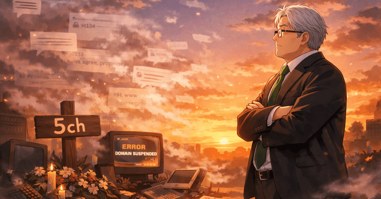 5ch.net（旧２ちゃんねる）が歴史的使命を終え、強制閉鎖に追い込まれる｜山本一郎（やまもといちろう）
