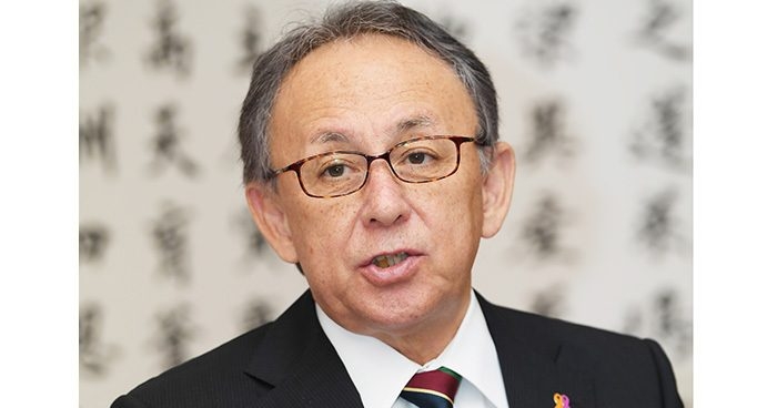玉城デニー知事、同志社国際高校の校長と面談　沖縄