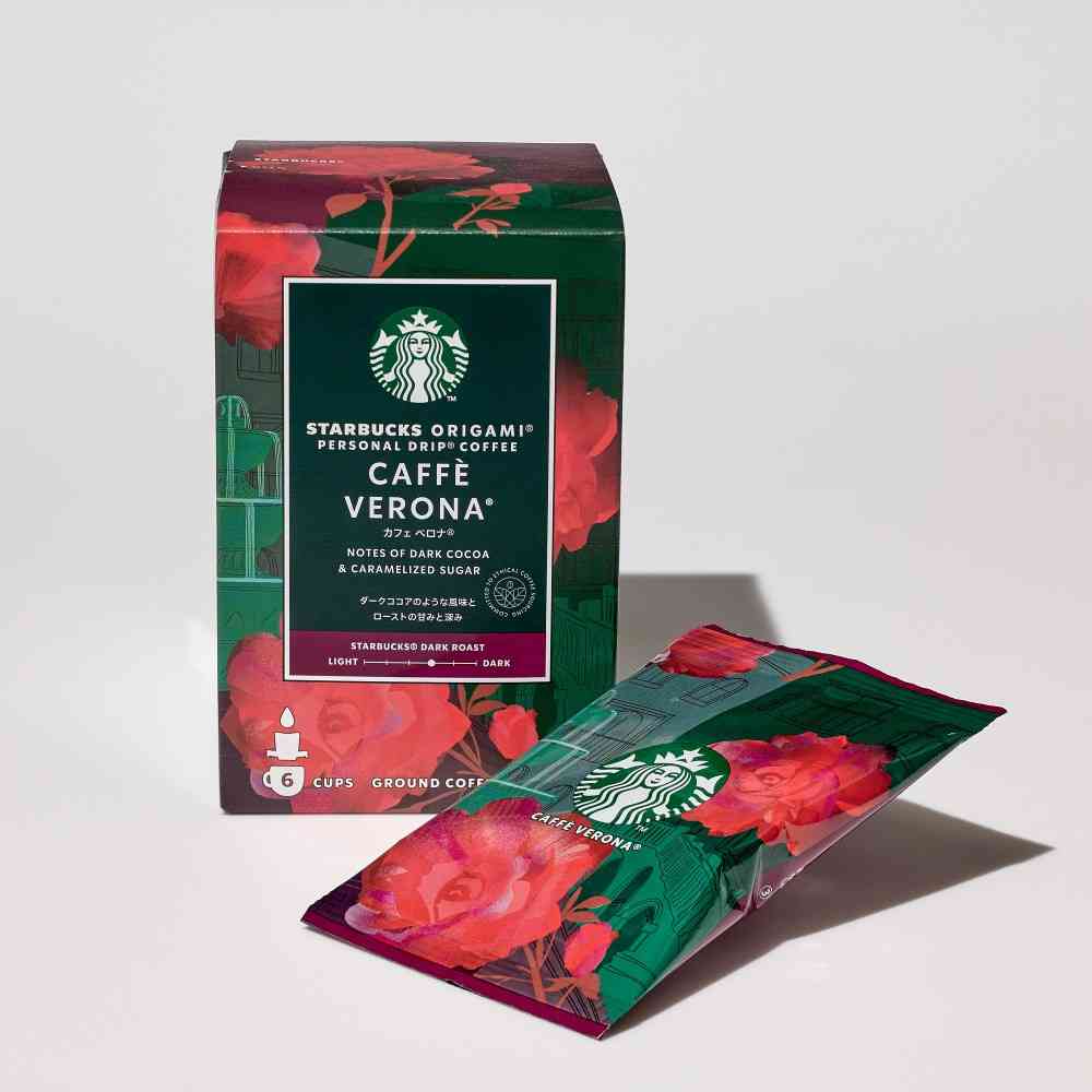 スターバックス オリガミ® パーソナル ドリップ® コーヒー カフェ ベロナ® 6袋入り|スターバックス オリガミ®|origami|スターバックス コーヒー ジャパン 