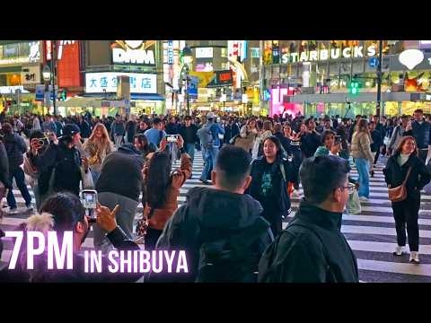 ?Look How Hyped Everyone Is! | Shibuya Crossing Holiday in Shibuya Tokyo Jp  2026 4kHDR