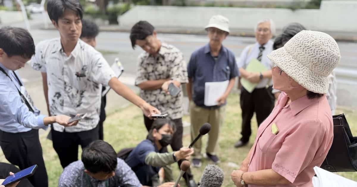 警備員死亡の辺野古ダンプ事故、抗議女性が損賠提訴　運転手や警備会社などを相手取り - 産経ニュース