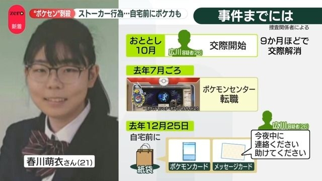 死亡の女性店員「ポケモンセンターで働くのが夢」…元交際相手の男“ストーカー行為”　池袋刺殺事件（2026年3月28日掲載）｜日テレNEWS NNN