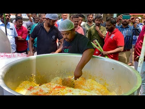 Gundu Bhai Hyderabad Biryani Making in Madurai |#madurai #muslim