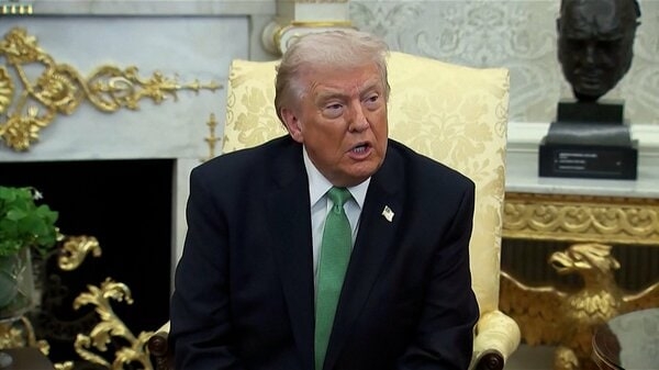 トランプ大統領「同盟国は積極的に協力すべき」　日本やNATO諸国への艦船派遣要求取り下げもあらためて不満か