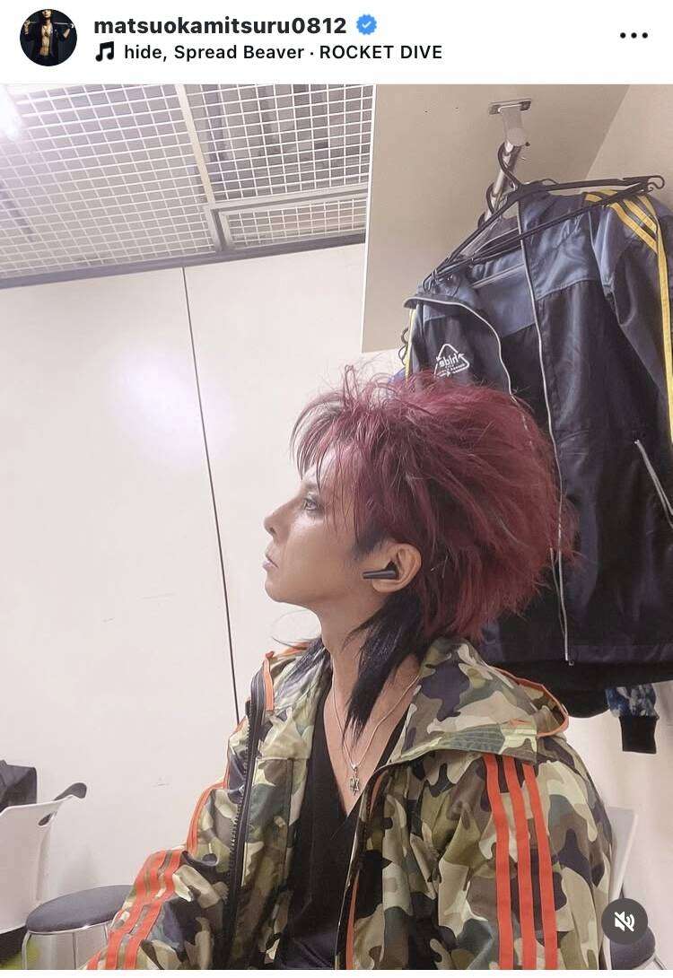 SOPHIA松岡充　変ぼう姿に「ビックリ」「何度も見返してしまう」「hideかと」騒然…現在54歳