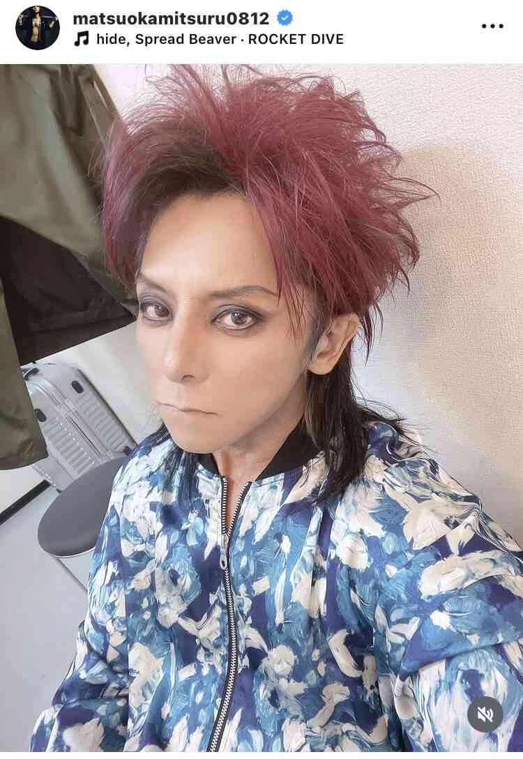 SOPHIA松岡充　変ぼう姿に「ビックリ」「何度も見返してしまう」「hideかと」騒然…現在54歳