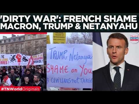 PARIS ERUPTS IN FURY: Massive Protest In France Defies Macron & Trump, Says 