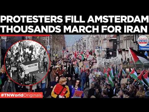 ANTI-WAR PROTEST IN AMSTERDAM: Massive Women’s Day Rally Backs Palestine And Iran | US-Iran War