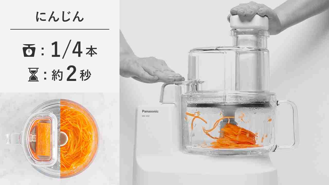 フードプロセッサー持ってる？