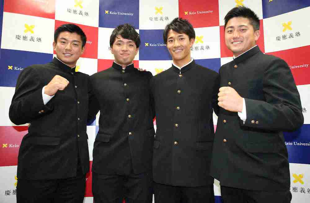 【記事全文】慶大から最多4人指名　ソフトB5位の柳町「パワプロでよく使うチームなのでうれしい」 - スポニチ Sponichi Annex 野球