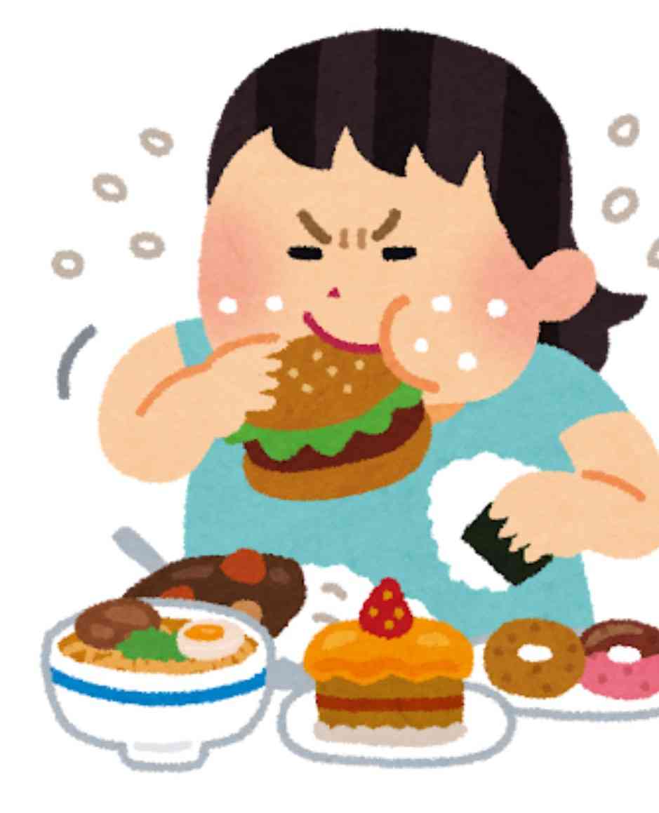 週末や連休だと食欲が止まらない