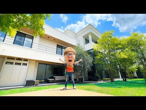 20億円の新居ハウスツアー！超巨大室内温水プール＆庭付きの家