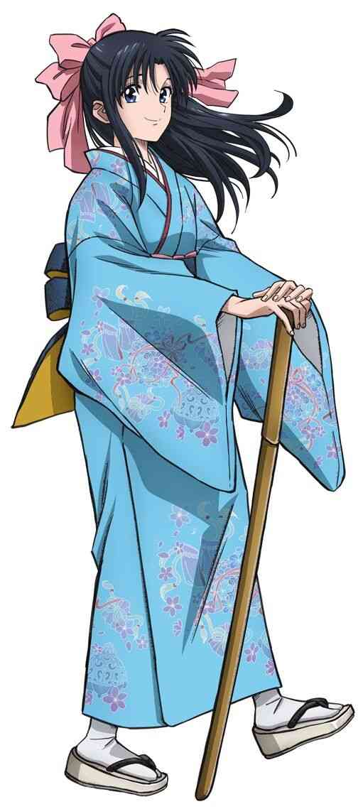 【漫画・アニメ】和服(着物)の美少女のキャラクター