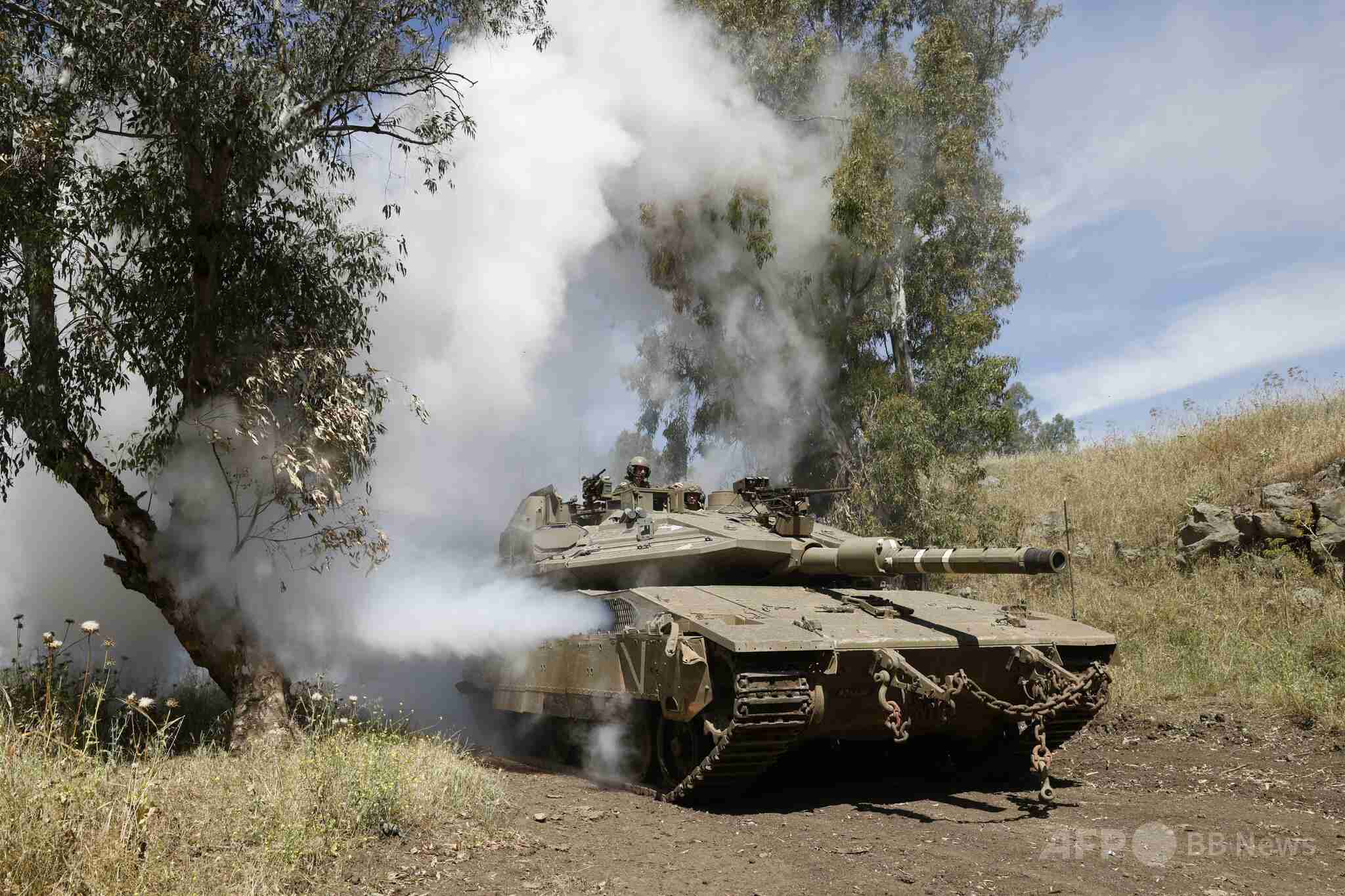 イスラエル軍が民間車両を戦車で砲撃、男性1人死亡 シリア南部（ＡＦＰ＝時事） - Yahoo!ニュース