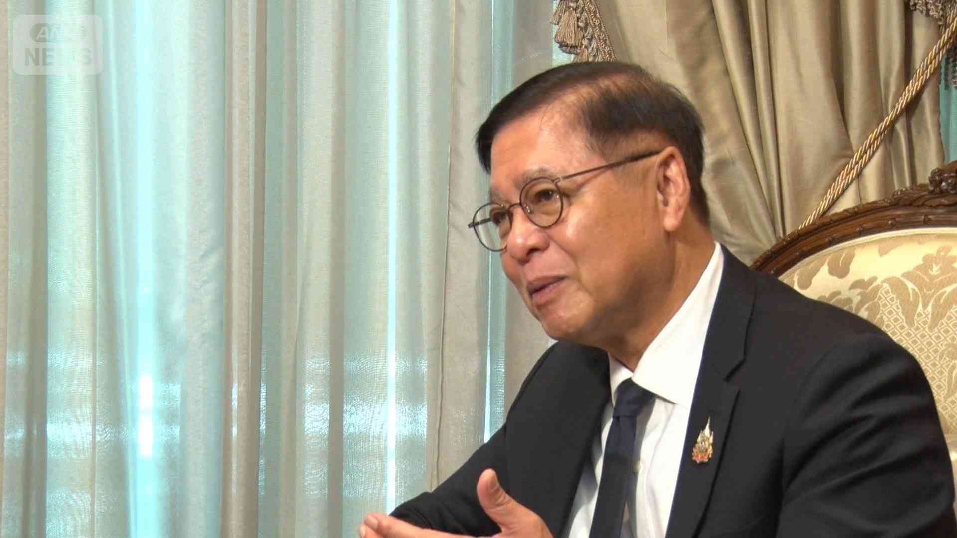 ホルムズ海峡船舶通過に成功　タイ外相を単独取材　イランとの交渉明らかに（テレビ朝日系（ANN）） - Yahoo!ニュース