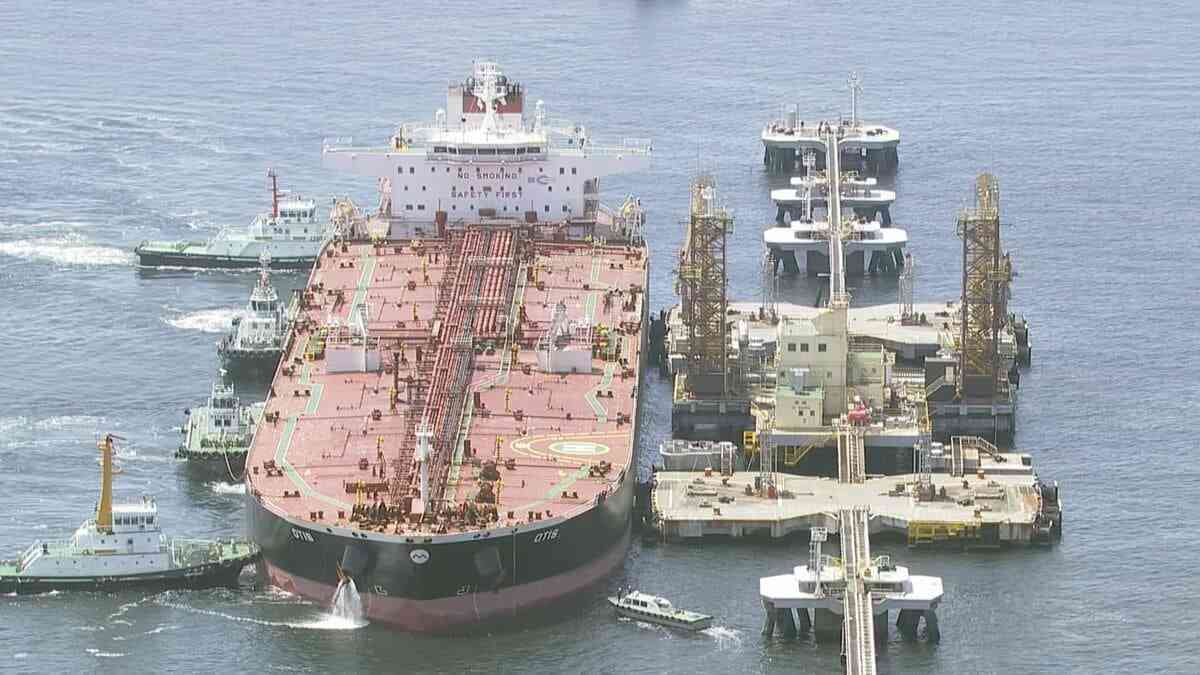 イラン攻撃後 初の代替調達となるアメリカ産原油タンカーが到着　91万バレル積載　日本の消費量0.4日分 | TBS CROSS DIG with Bloomberg