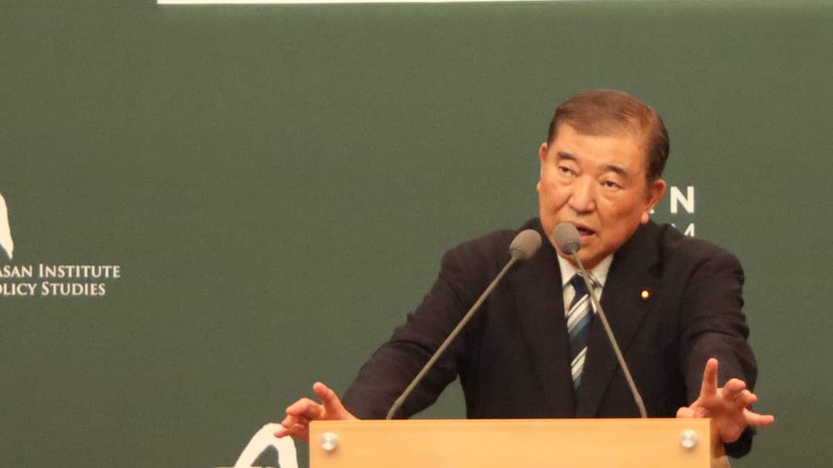 石破前首相、韓国の李在明大統領と面会　講演で持論の「アジア版NATO」再び言及 - 産経ニュース