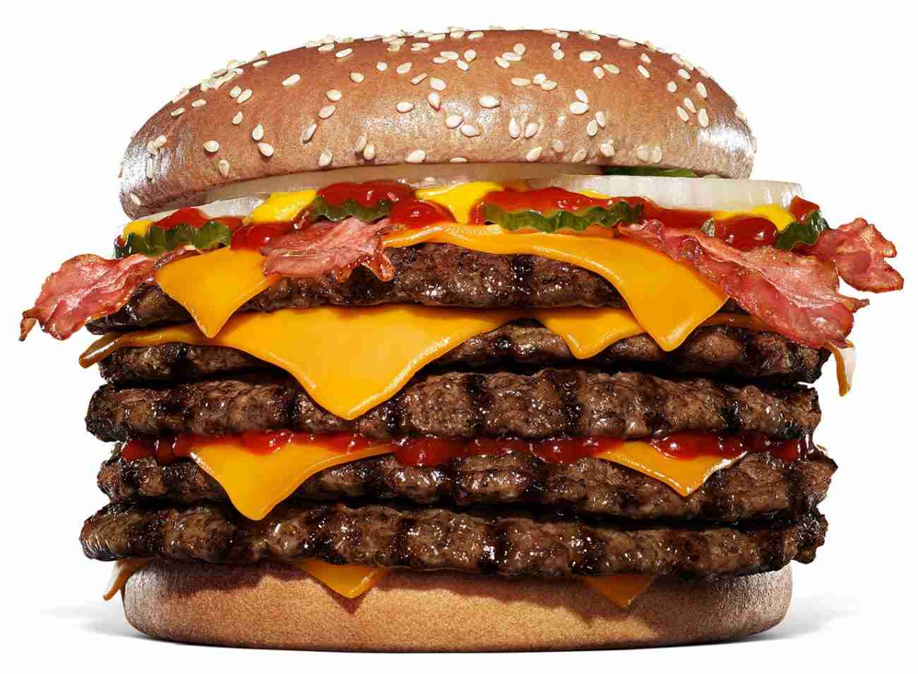 【総重量661g】バーガーキング“横綱級バーガー”再び　ビーフ5枚×チーズ8枚の圧倒的ボリューム | 食品産業新聞社ニュースWEB