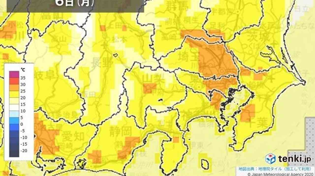 東京都心で25℃予想 熱中症に注意 - Yahoo!ニュース