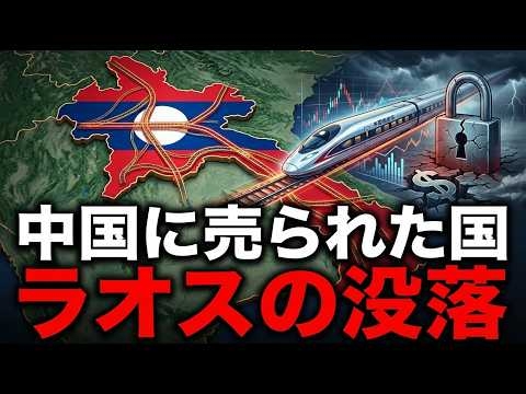 国土が丸ごと渡った中国高速鉄道を敷設した結果、国家破綻の危機に直面したラオス
