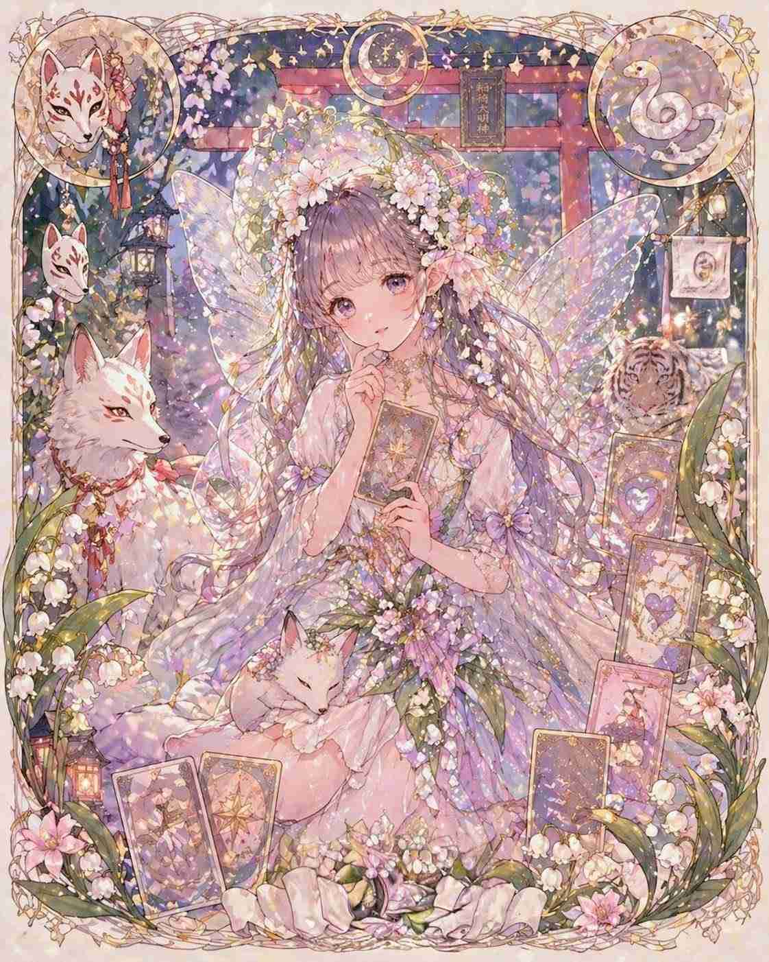 妖精がみたい!【お絵かき、チャットGPT】
