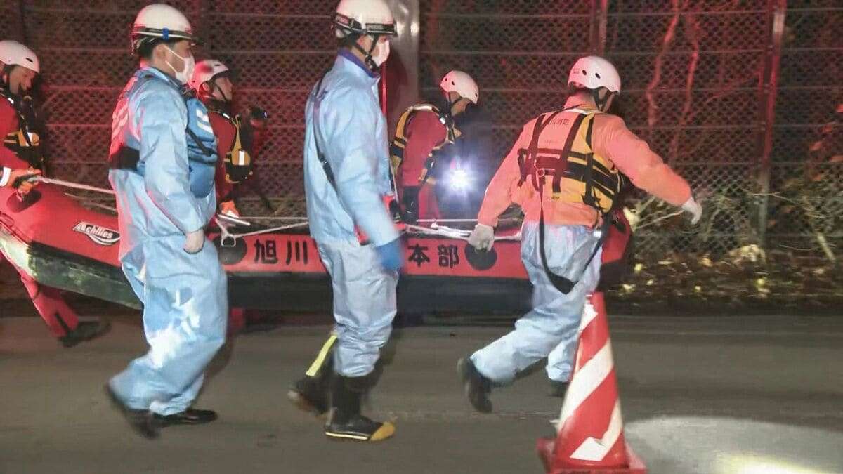 「友人が川に沈んでいった」18歳くらいの男性が流され不明　川に落ちた仲間の女性を助けようとし…女性は自力で岸へ　北海道旭川市神居古潭・石狩川 | 北海道のニュース｜HBC北海道放送