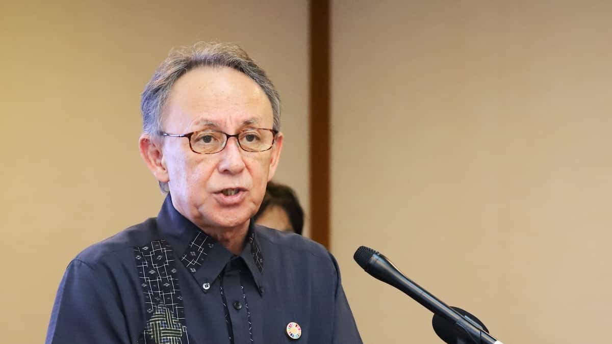 辺野古移設現場を研修旅行で見学「沖縄県の平和学習の考え方と共通」　玉城知事が認識示す - 産経ニュース