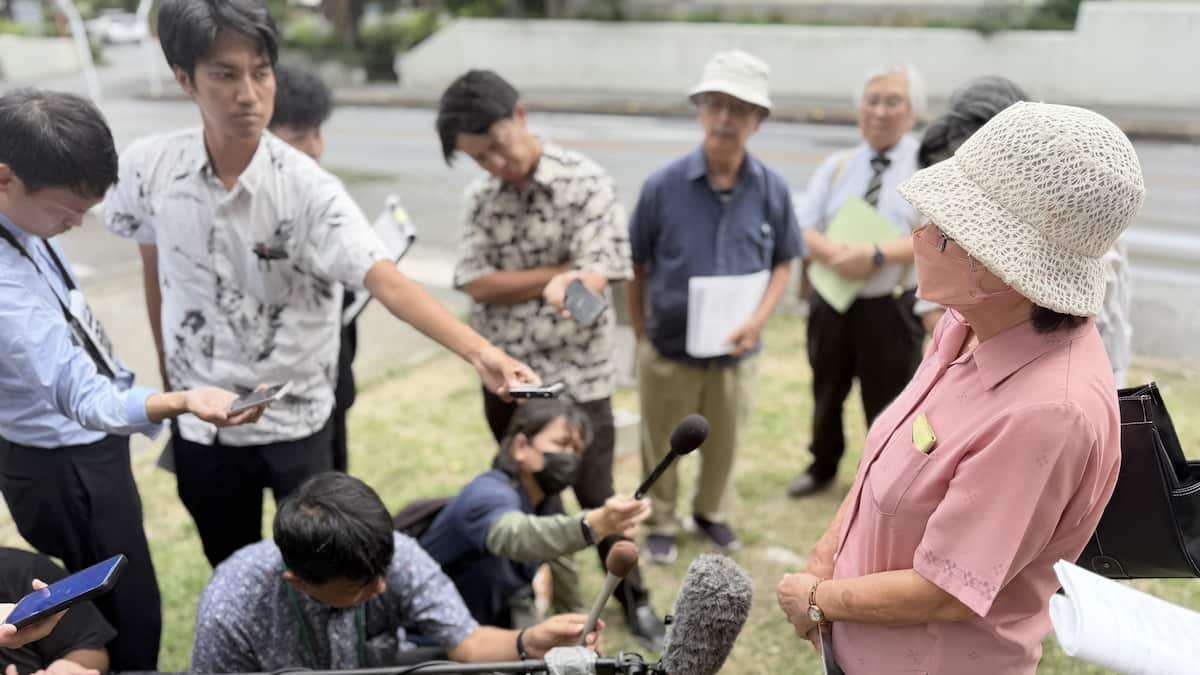 警備員死亡の辺野古ダンプ事故、抗議女性が損賠提訴　運転手や警備会社などを相手取り - 産経ニュース