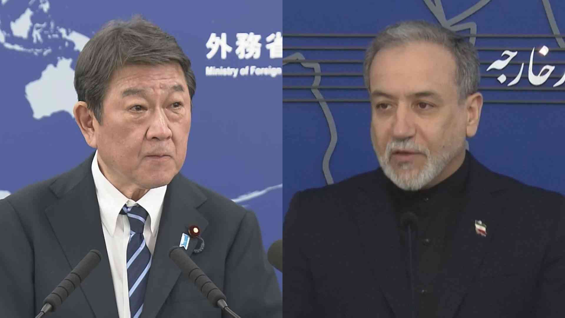 茂木外務大臣 イラン外相と3回目の電話会談　事態の早期鎮静化や関係国の外交的取り組みに真摯に向き合うよう要請（TBS NEWS DIG Powered by JNN） - Yahoo!ニュース