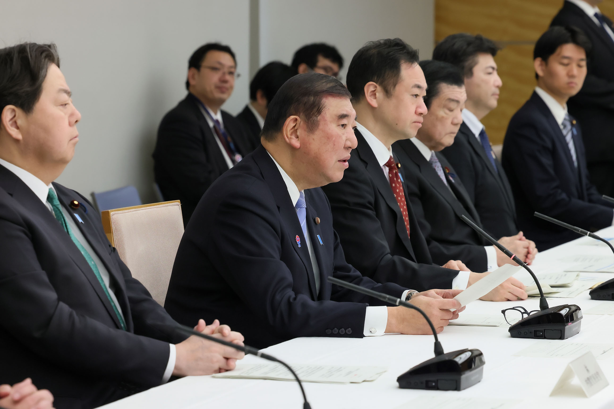 令和7年3月11日 外国人材の受入れ・共生に関する関係閣僚会議 | 総理の一日 | 首相官邸ホームページ