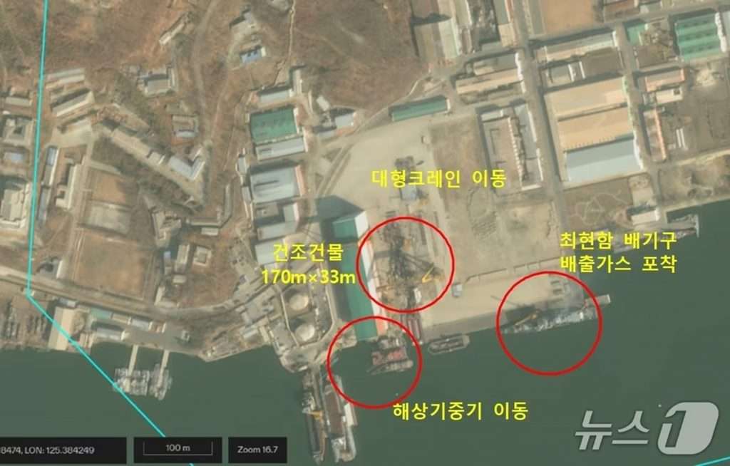 北朝鮮が新型駆逐艦3番艦の建造進展…ロシア支援で海軍の近代化加速（KOREA WAVE） - Yahoo!ニュース