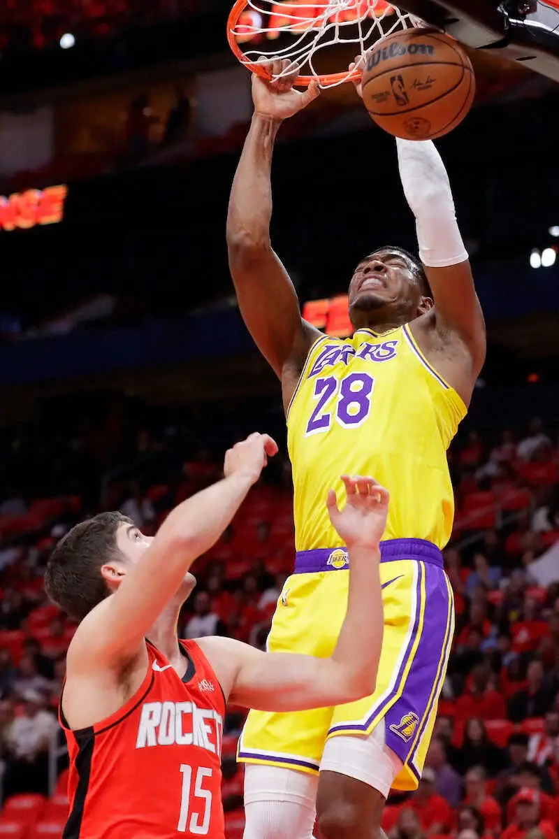 【記事全文】八村塁が22得点の大暴れ！4本の3P＆アリウープダンク決めた　レイカーズ死闘制して王手「次も勝つ」 - スポニチ Sponichi Annex スポーツ