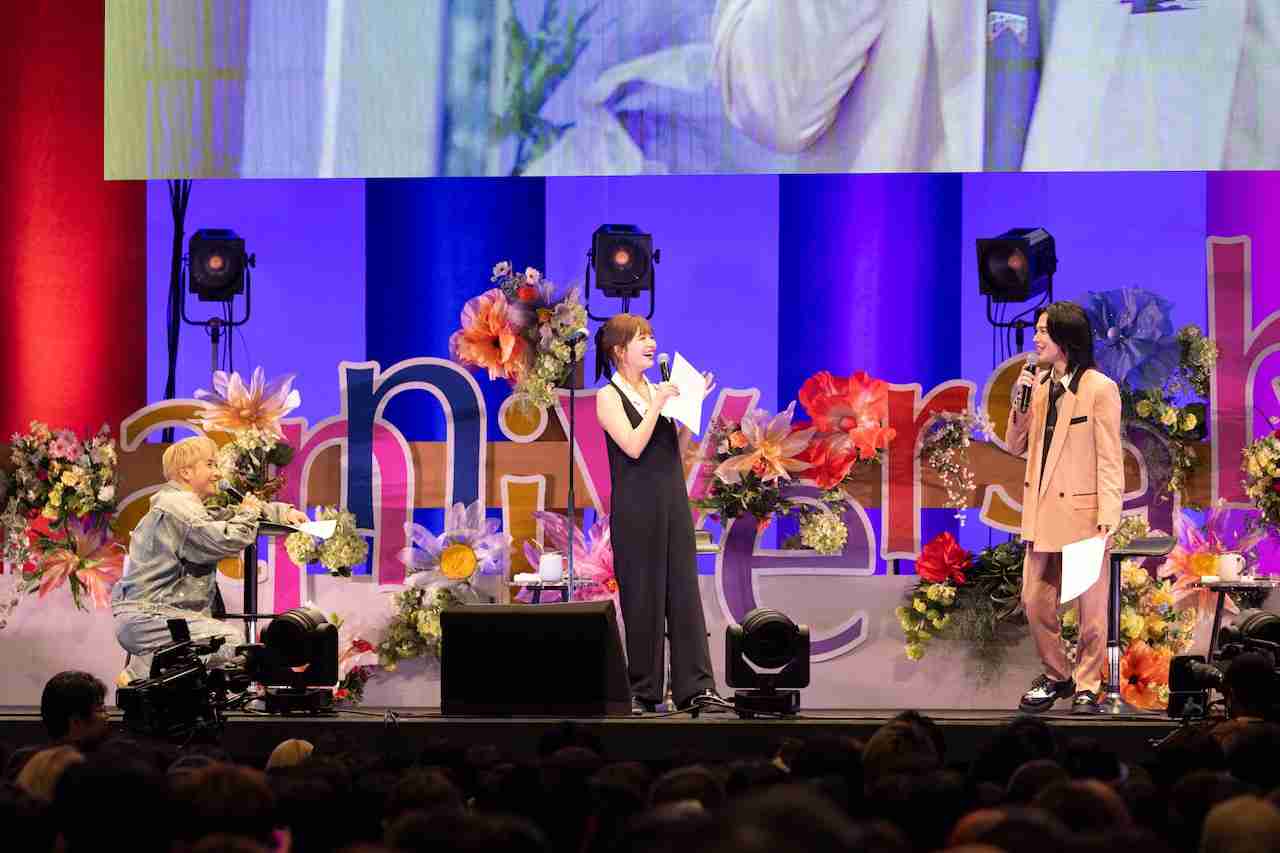 AAAデビュー20周年ファンミで宇野実彩子、與真司郎、末吉秀太が再会誓う　ライブの予定は「信じて待ってて」