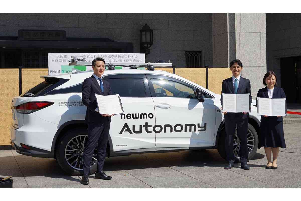 newmoと大阪市、レベル4自動運転タクシーを28年商用化 - Impress Watch