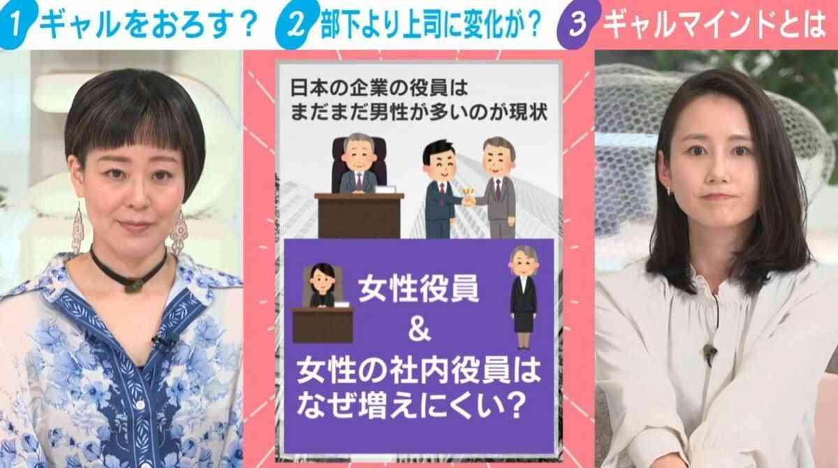 「家にお世話係がいる健常男性で固めてる」“女性の社内役員増えない問題”に漫画家・瀧波ユカリ氏が苦言 背景に「氷河期と性別役割分担の固定化」と専門家が解説 | 国内 | ABEMA TIMES | アベマタイムズ