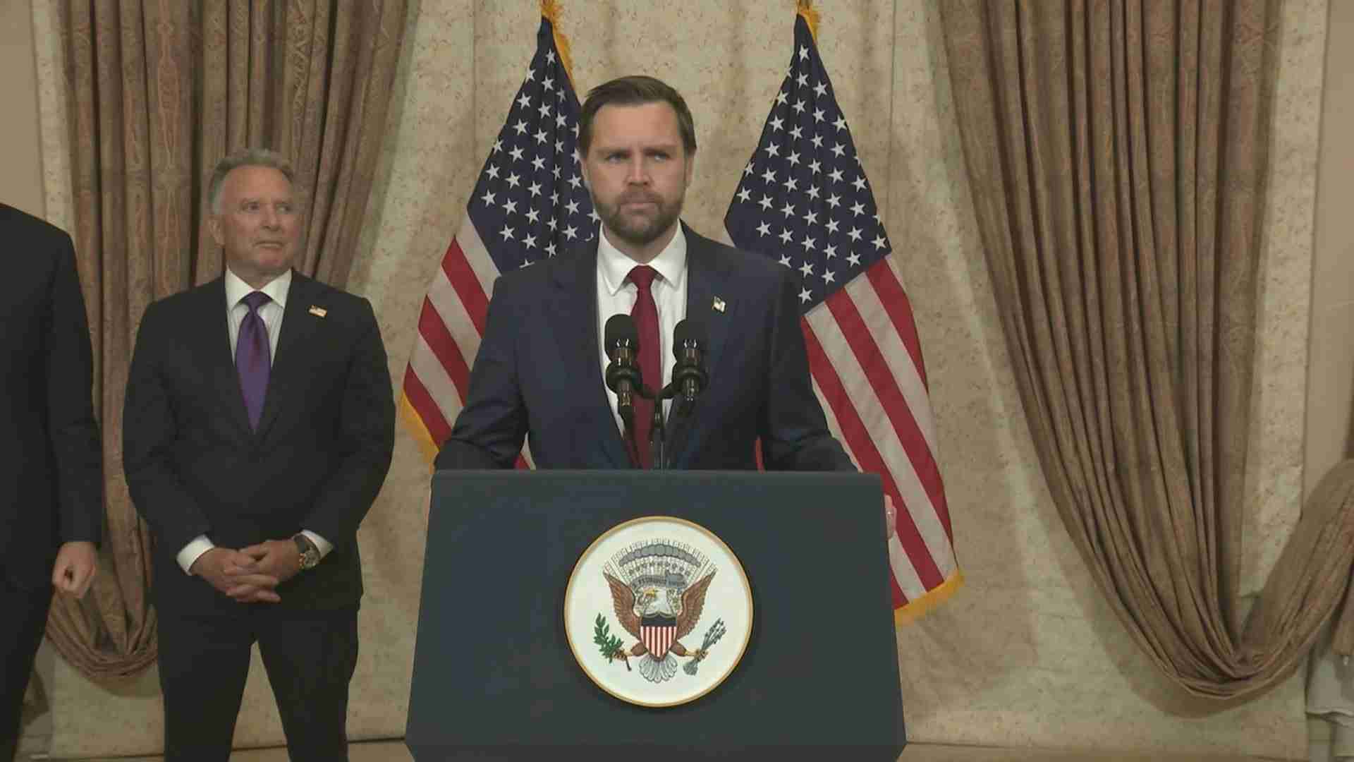 米イラン交渉　バンス副大統領のパキスタン訪問「いったん中止」 トランプ大統領はバンス氏の派遣取りやめも検討　米メディア報道（TBS NEWS DIG Powered by JNN） - Yahoo!ニュース