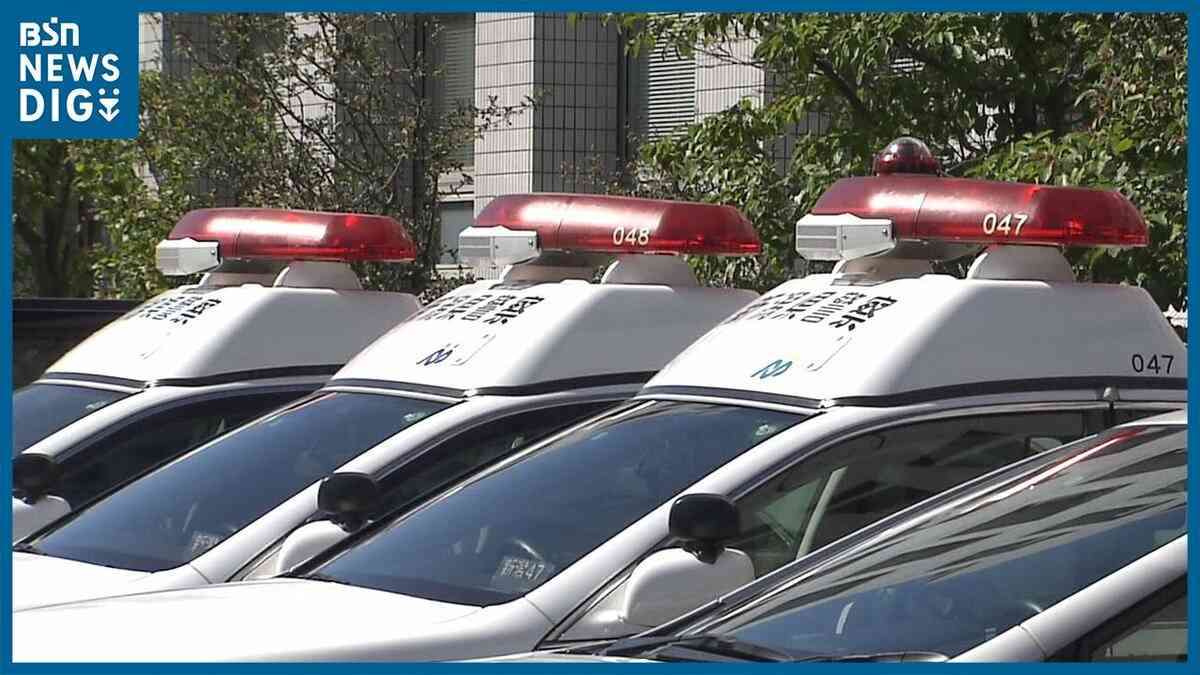 57歳無職の女を逮捕　「眠れないから警察署に入れて…」　拒否される面識ある男性に包丁突きつけ脅迫か　新潟・秋葉区