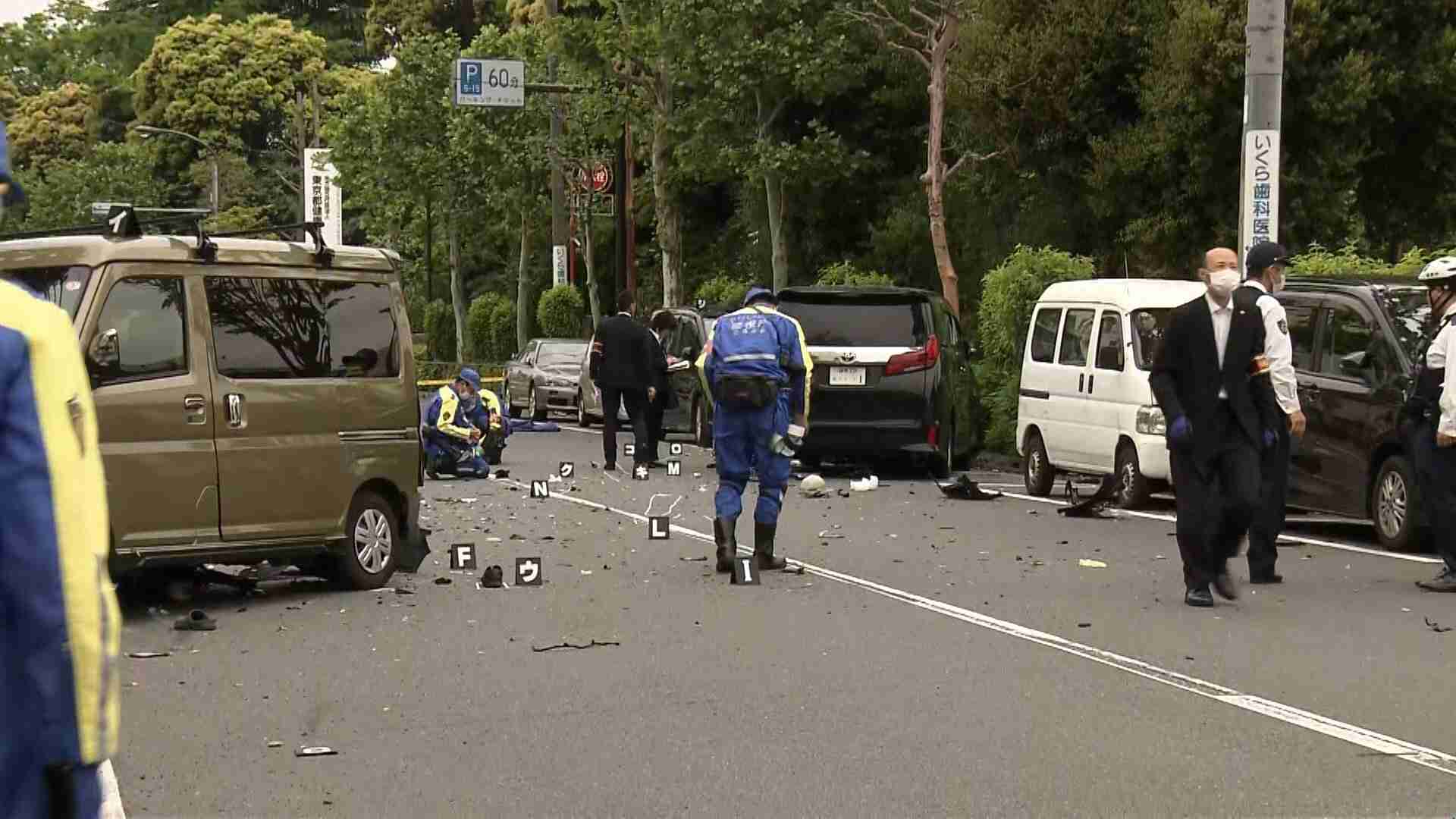 運転の中国籍の男（23）を逮捕　車5台と自転車2台絡む事故　6人搬送、警察官2人含む3人重傷　東京・板橋区（FNNプライムオンライン（フジテレビ系）） - Yahoo!ニュース