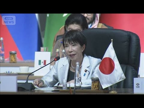 高市総理　G20サミット“遅刻”　中国首相との接触が焦点(2025年11月23日)