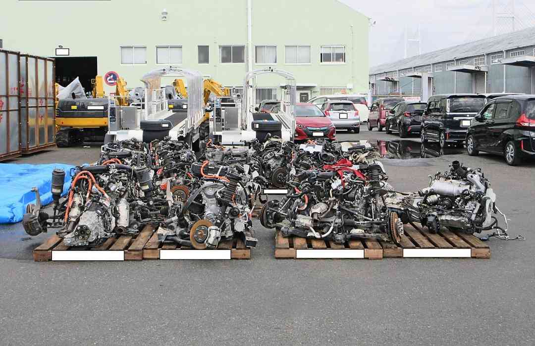 ランクルやアルファード　盗難高級車エンジン15基、水際で不正輸出阻止　ヤード管理者の男逮捕、余罪追及　茨城県警（茨城新聞クロスアイ） - Yahoo!ニュース