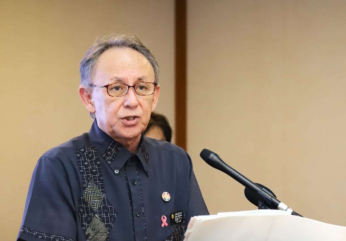 辺野古移設現場を研修旅行で見学「沖縄県の平和学習の考え方と共通」　玉城知事が認識示す（産経新聞） - Yahoo!ニュース