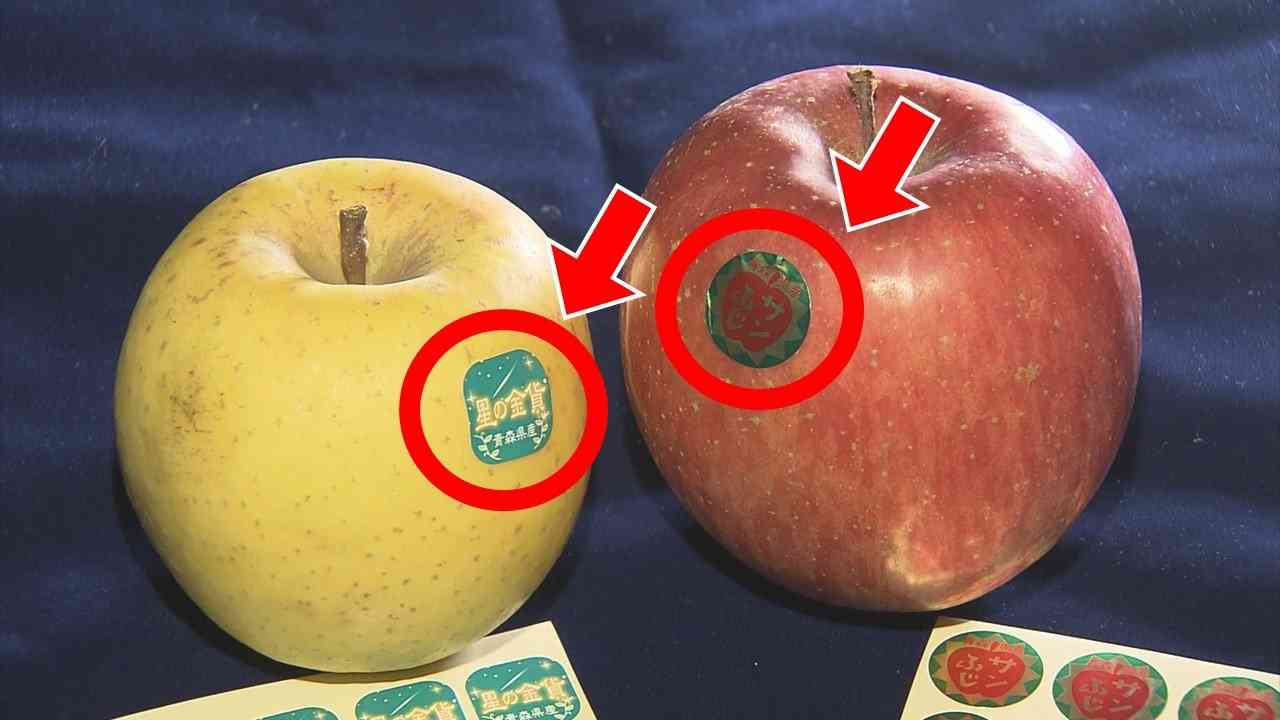 シールブームがリバイバルでまさかの脚光　リンゴの品種示す「りんごつぶつぶシール」が“ボンボンドロップ級”に話題!?