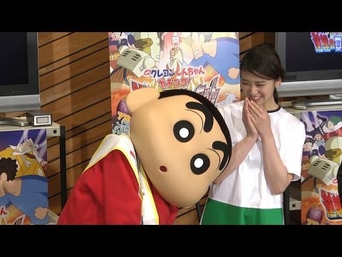 武井咲「映画クレヨンしんちゃん ガチンコ！逆襲のロボとーちゃん」公開アフレコ