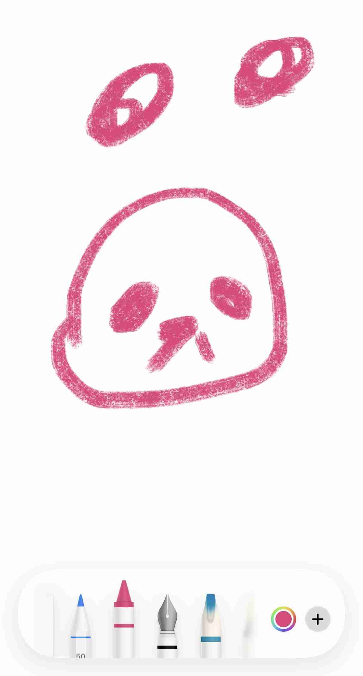 目をつぶってパンダの絵を描いてみるトピPart2