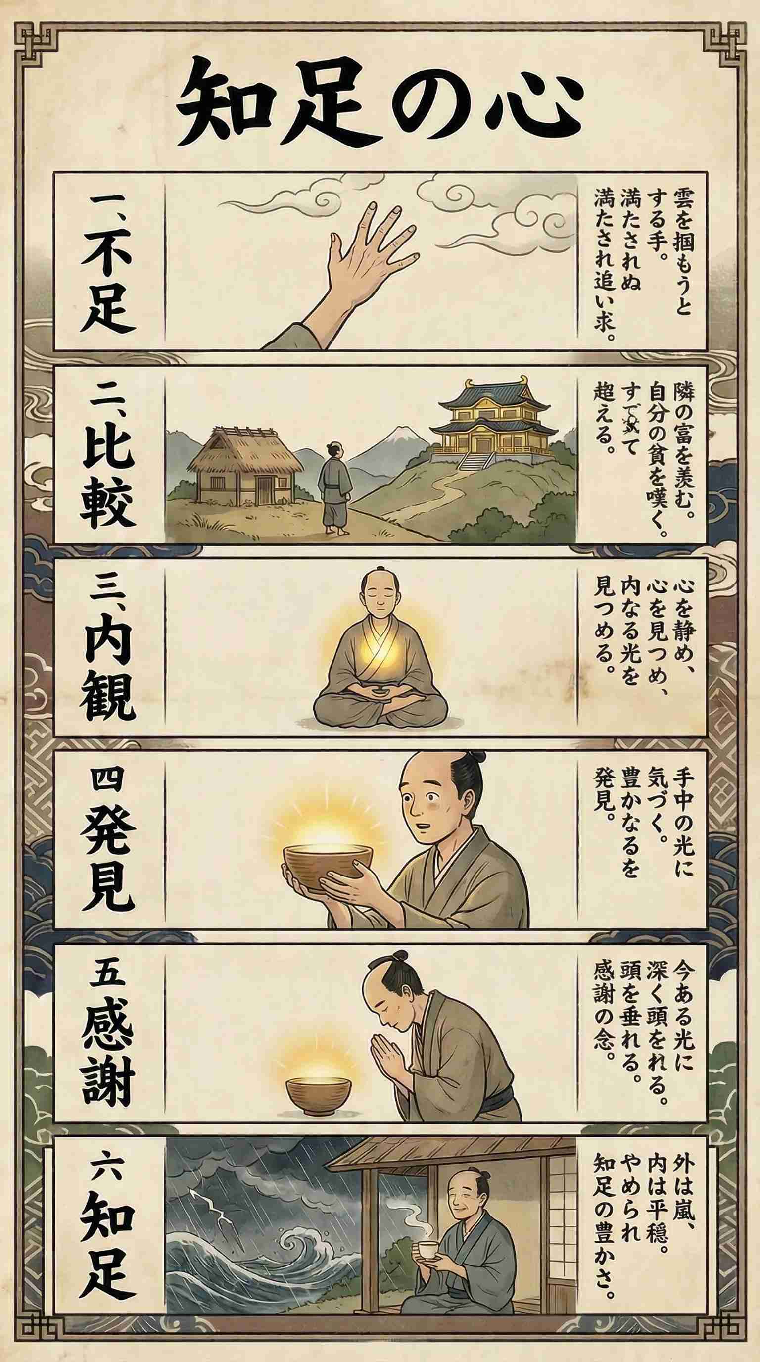 条件は悪いのに幸せという人