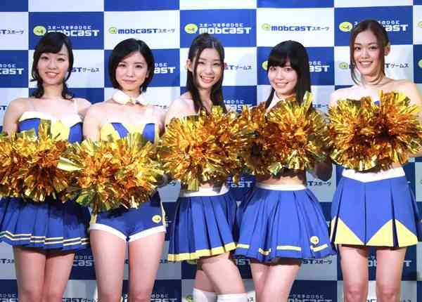 スポーツ応援アイドル『ｍｏｂｃａｓｔガール』お披露目！ - スポーツナビ