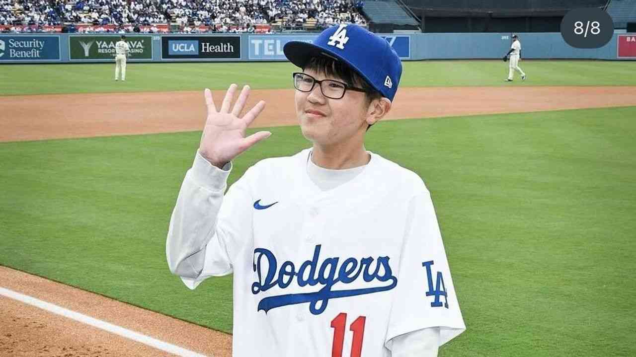 朗希が招待 始球式務めた14歳少年 - Yahoo!ニュース
