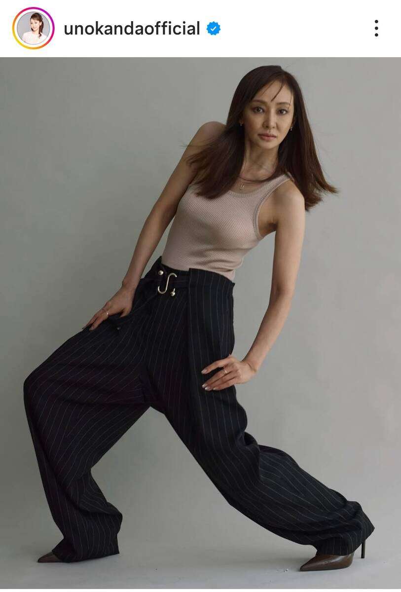 ５１歳・神田うの　別人のような姿！「還暦に向けて…」イメージ激変　スタイル抜群の撮影ショット - スポーツ報知